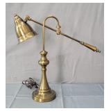 Brushed Bronze Finish Articulating Table Lamp