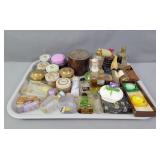 Vintage Perfume And Toiletry Items