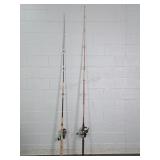 2x The Bid Shakespeare & Southbend Rods