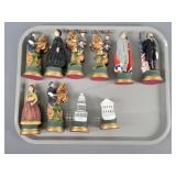 10x The Bid Civil War Chess Pieces
