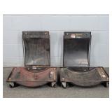 Lot Of 4 Haulmaster 1k Lb Vehicle Dollies