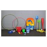Lot Of 17 Asstd Childrens Beach Items