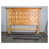 Broyhill King Size Solid Pine Headboard