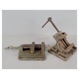 2x The Bid Vintage Drill Press Vices