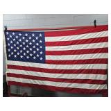 114"x57" Valley Forge Flag Co Embroidered Flag