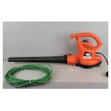 Blk & Decker Corded Blower With Ext Cord