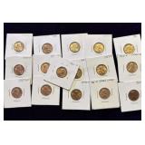 Lot Of Uncirculated Lincoln Cents 1956-61