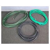 Lot Of 3 Asst Garden Hoses