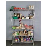 Christmas Decor Lot- Rack Not Included