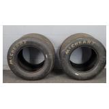 2x The Bid Mcreary Vintage Authentic Racing Tires