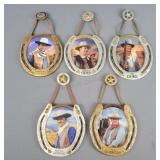 5x The Bid John Wayne Bradford Exchange