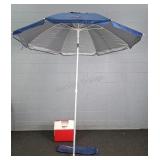 Lot Of 2 Tommy Bahama & Playmate Cooler & Umbrella