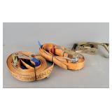 3x The Bid Ratchet Strap Tie Downs