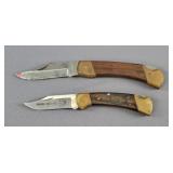 Lot Of 2 Vintage Wood