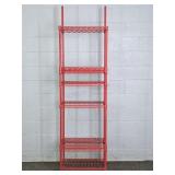 Usa Made Heavy Wire Rack Shelving Unit W/ Shelves