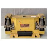 Shopmate Vintage 3450 Rpm 8 Amp Bench Grinder