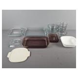 Assorted Corning And Pyrex
