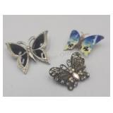 Butterfly Brooches Pins