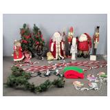 Large Lot Of Christmas Decor - All Power Up