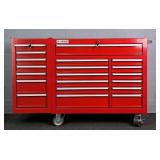 Us General 20 Dwr Rolling Tool Chest W/locks& Keys