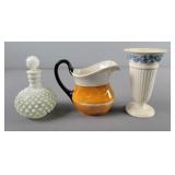 3x The Bid Assorted Vintage Collector Glass