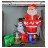 3x The Bid Goosh & More Inflatable Holiday Decor