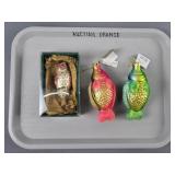 3x The Bid Assorted Ornaments