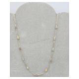 14k Yellow Gold 18in Necklace With Multi