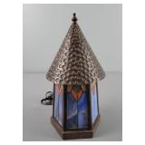 Slag Glass Table Light