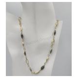 Signed Rafaelian Australian Crystal Vintage Gold
