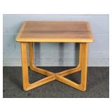 Lane Mid-century Modern Oak Frame Table
