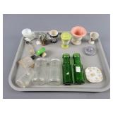Lot Vintage Purfume, Apothecary, S&p Glass