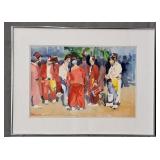 Betty Brown Sudan Parage Watercolor