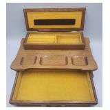London Leather Mens Jewelry Box 12x 7x 5