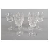 6x The Bid Waterford Stemware
