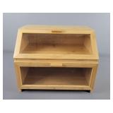 2 Tier Bamboo Bread Box