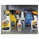 Assorted Automobile Fluids Lot