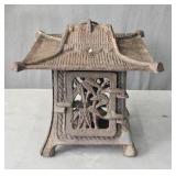 Vintage Cast Iron Japanese Tourou Lantern