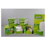 Large Lot Swiffer Sweeper Refills Some Opened