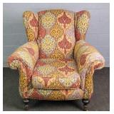 Upholstered Multi Color Oversize Accent Chair