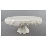 Milk Glass Cake Stand