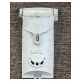 Vintage Cast Aluminum Mailbox With Top Letter