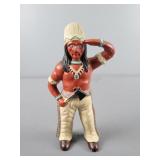 Native American Vintage Cast Iron Bank