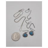 .925 Sterling Silver Lot 16 & 18in Chain