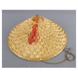 Woven Asian Straw Hat