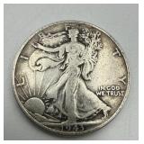 1943 Walking Liberty Silver Half Dollar