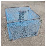 Vinyl-coated Blue Crab Trap,  24 X 24 X19 Multi