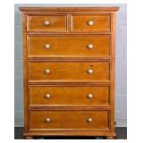 Quality Built Solid Pine 6 Drawer Chest