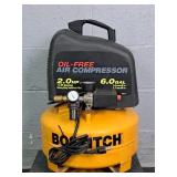 Bostitch 6gal 2hp Oil-free Pancake Air Compressor