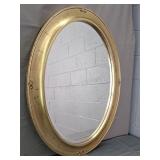Bed Bath & Beyond Composite Oval Beveled Mirror